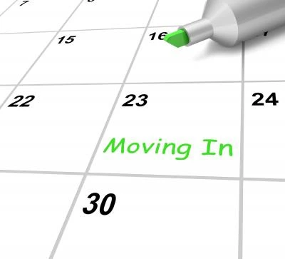 moving in
